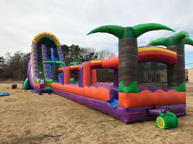 27 ft Bermuda Blast waterslide 27 ft Bermuda Blast waterslide