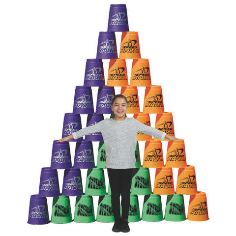 Giant Cup Stacking Giant Cup Stacking