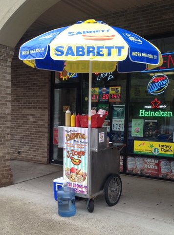 Hot Dog Cart Hot Dog Cart