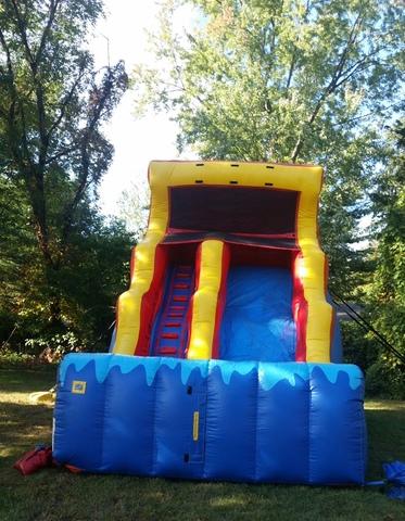 18 FT Single Lane WAVE Water Slide 18 FT Single Lane WAVE Water Slide