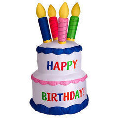 Inflatable Happy Birthday Cake Inflatable Happy Birthday Cake