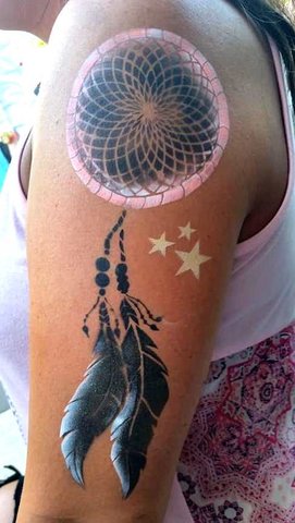 Airbrush Tattoo Artist Airbrush Tattoo Artist