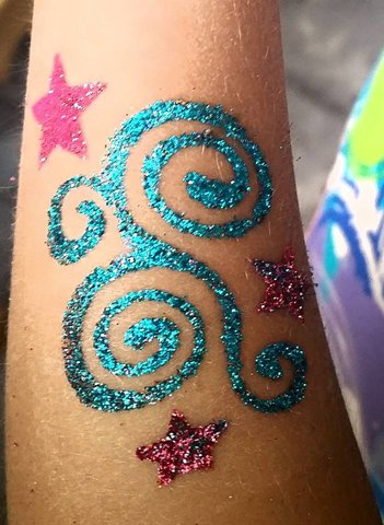 Glitter Tattoos Glitter Tattoos